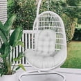 thumbnail image 5 of Toycle Basket Cushion Thickened And Enlarged Cushion Swings Singles Sofa Cushion Household Hanging Chair Cloth Cushion Indoor And Outdoor Cradles Chair Cushion(H,Nylon,Spandex), 5 of 7
