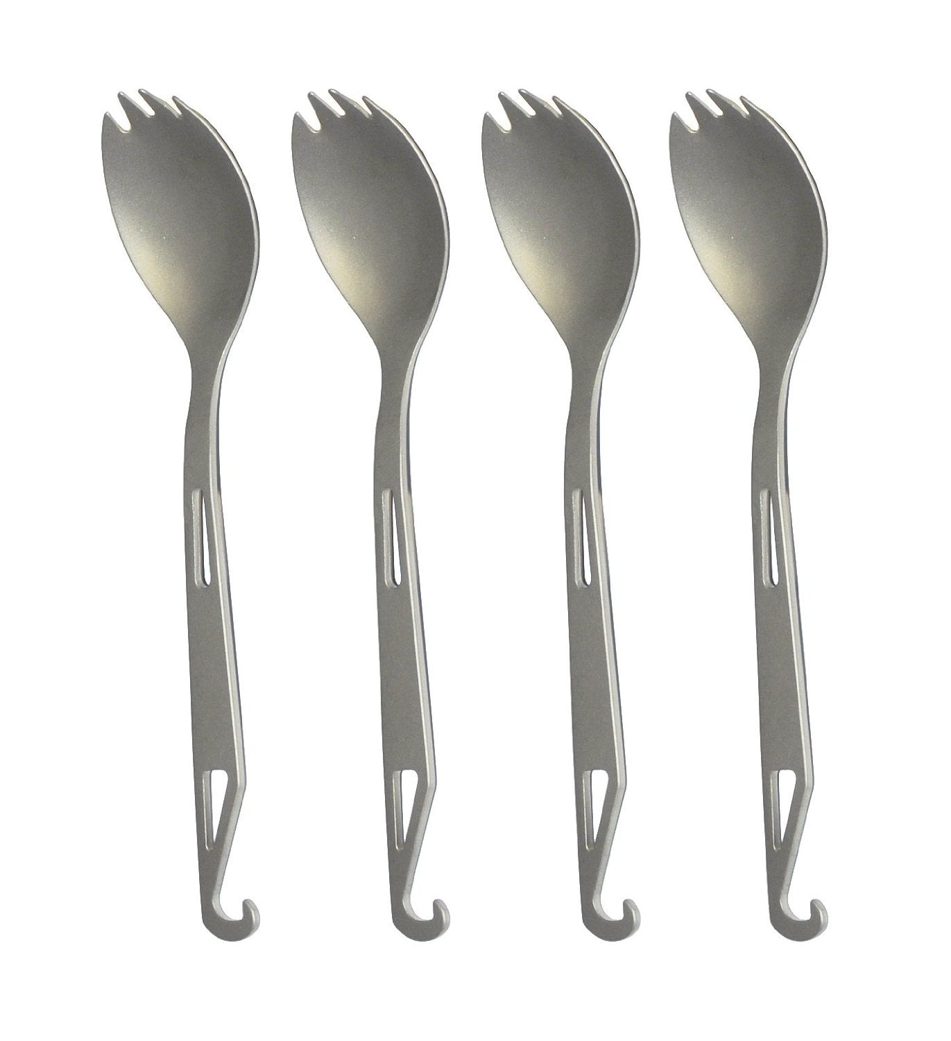 HealthPro Ultra Lightweight Super Strong Titanium Spork Set (4Sporks