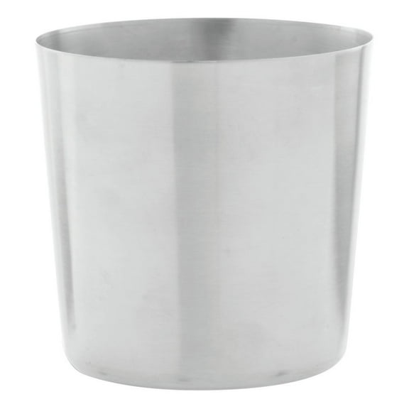 HUBERT® French Fry Holder Satin Finish Stainless Steel - 3 2/5"Dia x 3 1/4"H