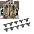 thumbnail image 1 of Towel Hook, Coat Hooks Wall Mounted 10 Pcs  For Towels For Scarfs, 1 of 8