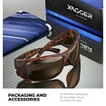 thumbnail image 2 of Xagger Oversized Wrap Around Sport Polarized Sunglasses for Men Driving Fishing Golf TR90 Frame Sun Glasses, 2 of 6