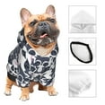 thumbnail image 3 of Balery Cartoon Raccoon Sudadera con Capucha para Perros Pequeños – Ropa para Mascotas, Disfraz para Perros y Gatos, Ideal para Fiestas y Cosplay-XX-Large, 3 of 7