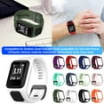 thumbnail image 2 of Correa de pulsera inteligente Compatible con TomTom Compatible con Tom Tom Runner23/Spark correa de muñeca de repuesto impermeable de silicona Guardung EL016938-07, 2 of 5