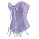 thumbnail image 3 of Conjunto De Fajas Con Corsés Deshuesados ​​Con Cordones Sobre El Busto De Satén Para Mujer Likrtyny Mujer, 3 of 5