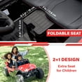 thumbnail image 2 of VOLTZ TOYS UTV 24 V pour Enfants à 2 Places - Buggy des Dunes Tout-Terrain Réaliste avec Pneus EVA, Suspension à Ressorts, Télécommande et Musique - Rouge, 2 of 7