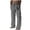 Grey, variant on Men's Casual Pants for Everyday Wear with Modern Digital Print and Tailored Straight Leg Design for Versatile to Weekend Green S