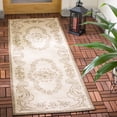 thumbnail image 2 of Safavieh Courtyard Elena Oriental Indoor/Outdoor Runner Rug, Natural/Brown, 2'3" x 6'7", 2 of 8