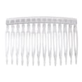 thumbnail image 1 of FELTECHELECTR 10 peinetas transparentes: Peinetas laterales transparentes para mujer - Accesorios para el cabello para moños, recogidos y peinados., 1 of 7