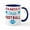 White/Navy Inside, variant on CafePress - Family Faith Football - 11 oz Ceramic Mug - Novelty Coffee Tea Cup