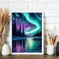 thumbnail image 4 of DIY 5D Diamond Painting Kit (for Adults) Diamond Painting "Aurora Scenery" - Full Diamond Crystal Rhinestone Embroidery Craft Kit, Can Be Used as Gift, Wall Decoration, 4 of 8