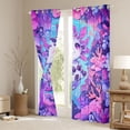 thumbnail image 4 of Feelyou Purple Axolotl Teens Black Out Curtains, Kawaii Ocean Animal Curtains Pack of 2 (42x63 Each), Dreamy Marine Coral Bedroom Curtains, Living Room Curtains Decor, 4 of 7