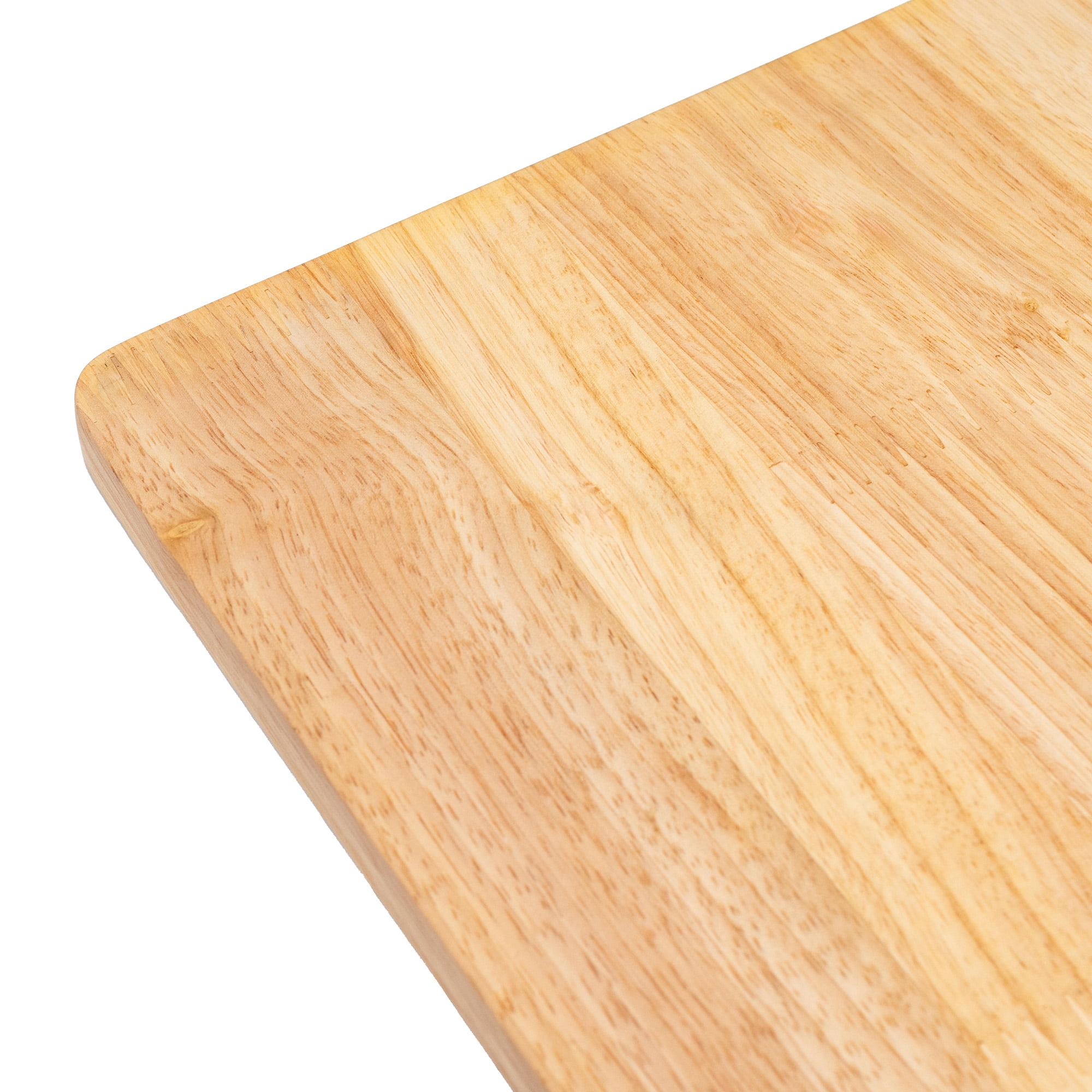 PJ Wood Rubberwood 11" x 14" Chopping Board for Cutting Fish and Vegetables