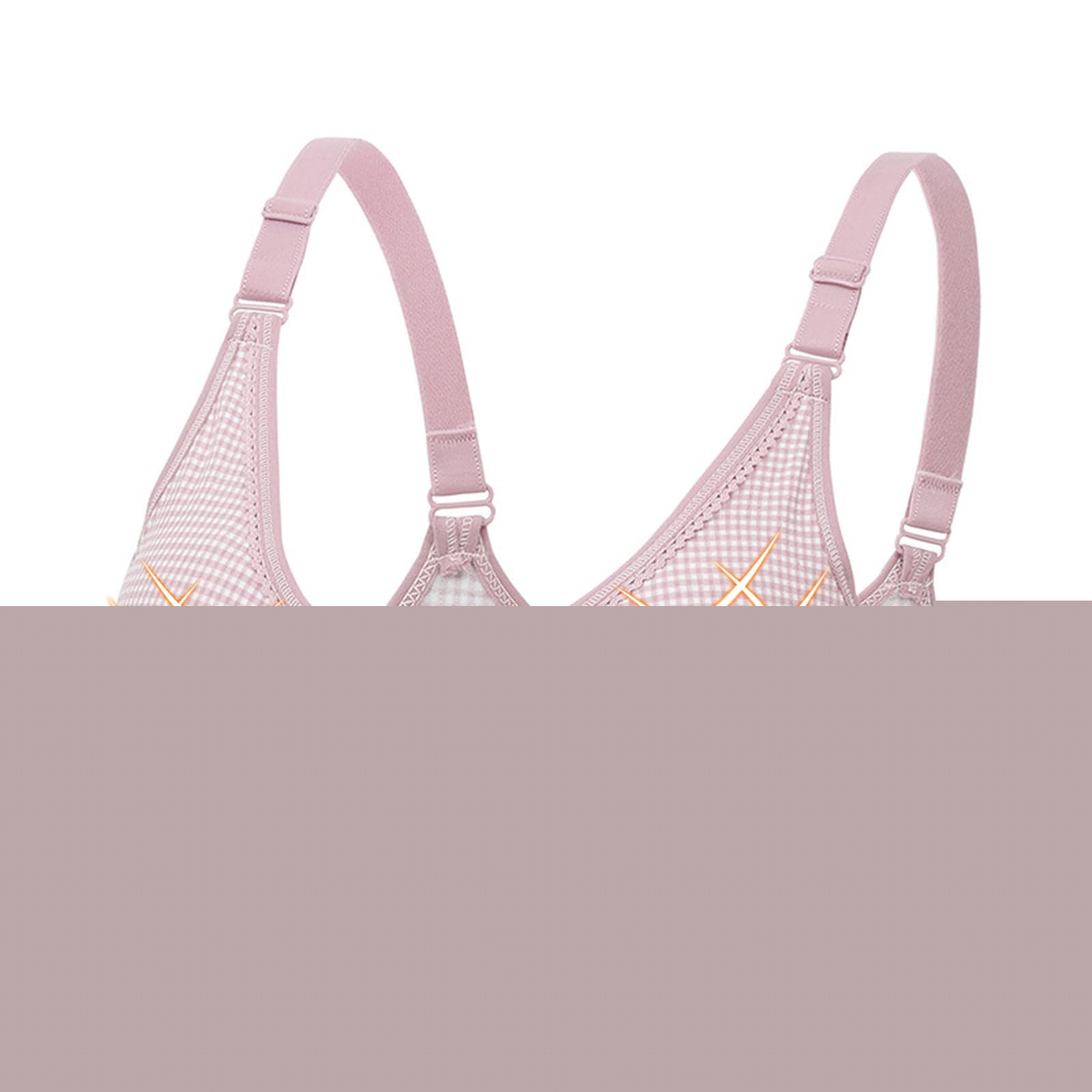 thumbnail image 4 of Full-Freedom Comfort Front Closure Bra for Women Wireless Bras No Underwire Comfortable Sports Bras, 4 of 6