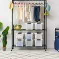 thumbnail image 3 of IRIS 20 Qt. Plastic Storage Bin with Lid, Stackable Storage Containers, Tote, 3 of 13