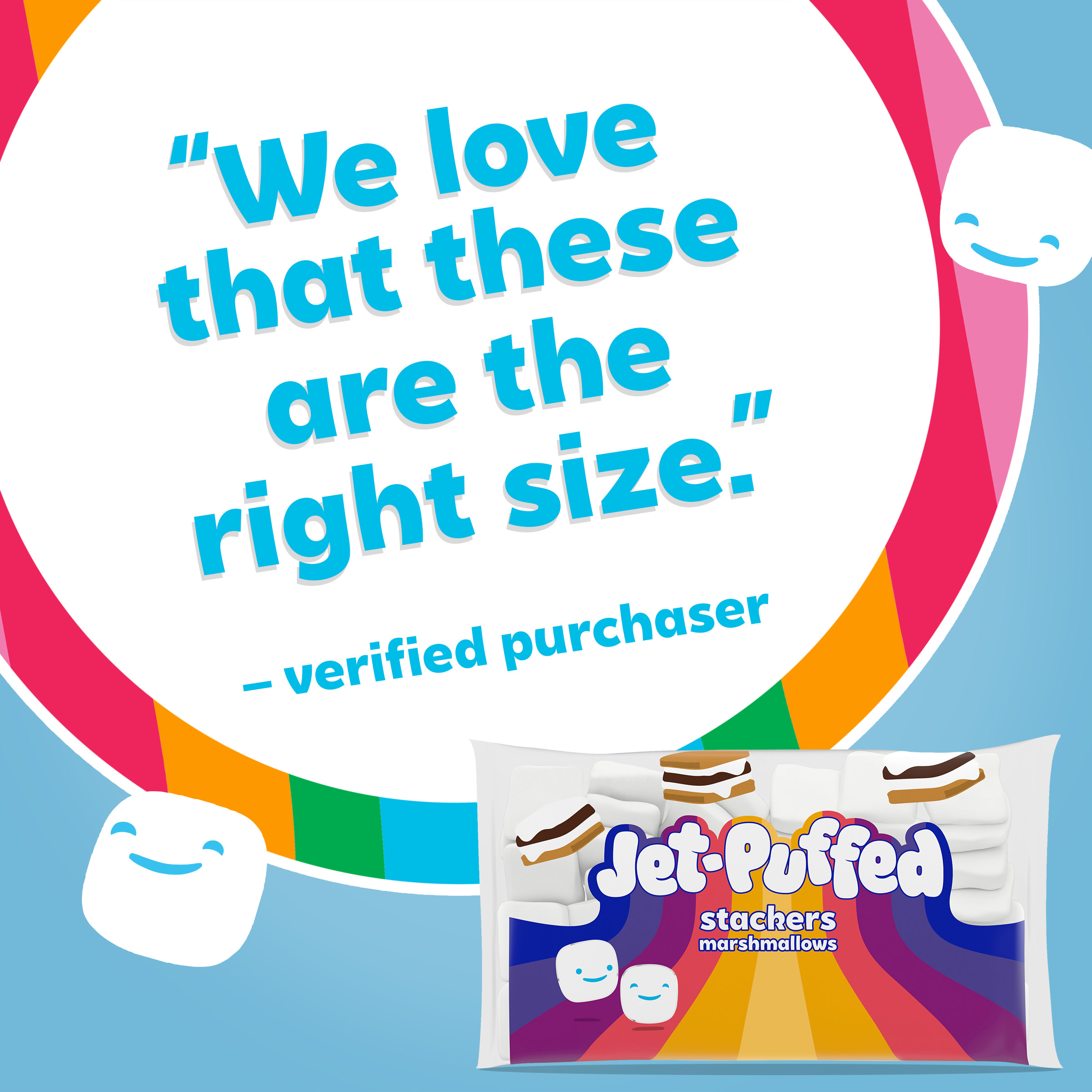 Jet-Puffed Stackers Marshmallows, 8 oz. Bag - image 9 of 16