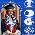 thumbnail image 5 of JUNEBRUSHS 24 Pack Patriotic Leis Red White and Blue Flower Leis, 4th of July Garlands Hawaiian Luau Flower Necklaces Bulk for Fourth of July, Memorial Day, Independence Day Decorations Party Favors, 5 of 10