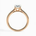 thumbnail image 3 of 2.00 Ct Radiant Cut Wonderful Moissanite Diamond (D/VVS1) Solitaire Wedding Ring for Ladies Solid 18K Rose Gold Size 5 by Diamond-Capitals, 3 of 7