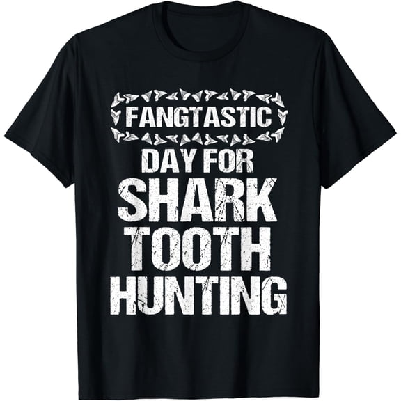 Shark Teeth Enthusiast & Fossil Tooth Hunter T-Shirt