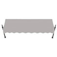 thumbnail image 2 of Awntech 7.375 ft New Orleans Fixed Awning Acrylic Fabric, Gray, 2 of 2