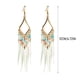 thumbnail image 5 of Pendientes colgantes Sonducket para mujer joyería bohemia aleación con borlas decoraciones elegantes, 5 of 6