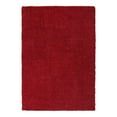 thumbnail image 3 of Unique Loom Solid Shag Collection Area Rug (7' 1" x 10' Rectangle Cherry Red), 3 of 7