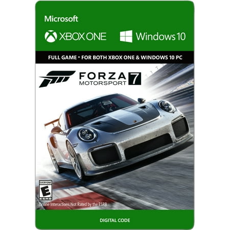 Forza 7 Standard Edition, Microsoft, Xbox One (Email (Best Car In Forza Motorsport 2)