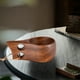 thumbnail image 5 of Taza de café con leche de nuez Taza finlandesa Taza con asa de madera con cordón Evita quemaduras en las tazas de enamorados Taza con asa, 5 of 5