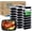 38OZ_50PK, variant on Meal Prep Containers, 50 Pack 16oz (100-Piece) Disposable Take Out Food Storage Containers with Leakproof Lids, Reusable Plastic To Go Lunch Boxes, BPA Free, Microwave/Dishwasher/Freezer Safe