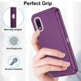 thumbnail image 5 of Phone Case for Samsung Galaxy A02 Cell Cover Hybrid Rugged Shockproof Hard Protective Drop Proof Full Body, 5 of 5