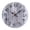 Gray, variant on 9.8inch Wood Wall Clock Wooden Decorative Clock Non Ticking Hanging Clocks for Bedroom Office Living Room Bathroom Decors Gray