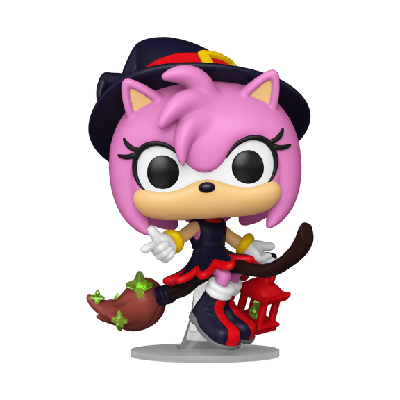 Funko POP! Games: Sonic - Amy on Broom Collectible Vinyl Figure