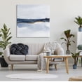 thumbnail image 2 of Stupell Industries Soothing Blue Landscape Painting Abstract Glam Lines Painting Gallery Wrapped Canvas Print Wall Art, Design by Jacob Green, 2 of 7