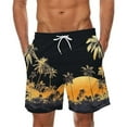 thumbnail image 1 of WAENQINLA Men's Quick Dry Swim Trunks Big and Tall Elastic Waist Bathing Suits Summer Drawstring Board Shorts with Pockets,S-5XL, 1 of 4