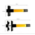 thumbnail image 2 of High Visibility Car Steering Wheel Lock - Car Steering Wheel Lock Bar Suitable for Car Van Caravan with 2 Keys - Yellow Steering Wheel Lock, 2 of 6