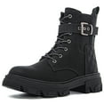 thumbnail image 3 of GLOBALWIN Combat Boots Womens Black Boots 11M, 3 of 8