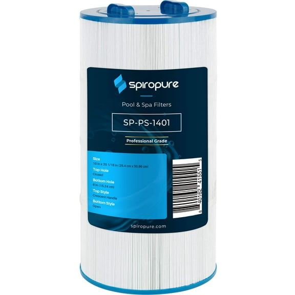 SpiroPure Replacement for Sherlock 120 Unicel C-9481 Pleatco PJ120-4 Filbur FC-1401 Hot Tub Spa Pool Filter Replacement Cartridge