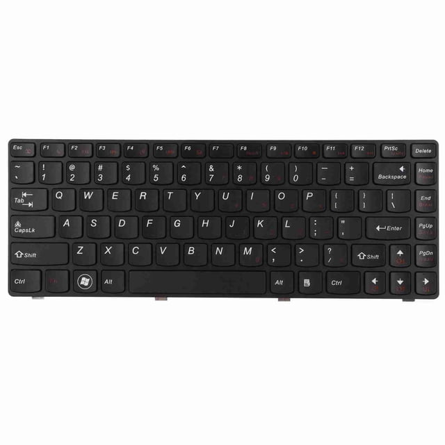 Teclado de repuesto duradero y resistente, con 5 millones de pulsaciones y 84 teclas reemplazables para Lenovo Z470.