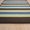 thumbnail image 3 of Colonial Mills  Belleville Stripe Square Rug 11x11 - Sapphire Earth, 3 of 5