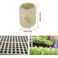 thumbnail image 2 of 50 tapones de lana de roca hidropónica CHAO para cultivo de esquejes y trasplantes, 2 of 5