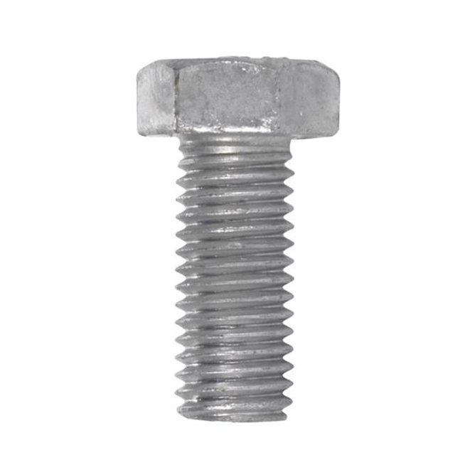 Hillman 811674 0.63 x 7 Po. Boulon Hexagonal Galvanisé Trempé à Chaud