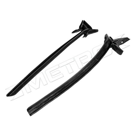 1979-1985 Toronado, Riviera, Eldorado 2 door hardtop rear quarter window weatherstrip seals, pair