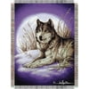 Hautman Brothers Moon Called 48x60 Woven Tapestry Throw