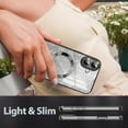 thumbnail image 6 of Casetego for iPhone 16 Case,Compatible with MagSafe,Clear Magnetic Glitter Gradient Sparkle Luxury Plated Soft TPU Bumper Full Camera Lens Protector,Black, 6 of 7