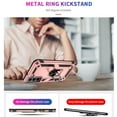 thumbnail image 2 of Allytech Rugged Case for Samsung Galaxy S23 Plus, Military Grade Protection Shockproof Cover with Metal Rotatable Ring Stand, Magnetic Car Mount Holder Case for Samsung Galaxy S23 Plus - Rosegold, 2 of 7