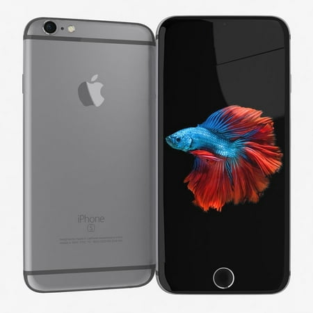 Pre-Owned Apple iPhone 6s 16GB Space Gray Fully Unlocked (No Fingerprint) (Refurbished: Good)