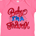 thumbnail image 4 of Inktastic Baby Im a Firework Hand Lettered Boys or Girls Baby Bodysuit, 4 of 5