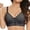 Black, variant on Bras for Women Front Closure Skin Friendly Comfort Bra For Seniors Wireless Bras