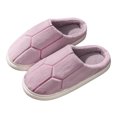 thumbnail image 3 of Aayomet Slippers for Women Indoor and Outdoor Fuzzy Plush Lining Slip-on House Shoes for Indoor & Outdoor,Purple 39, 3 of 5