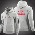 thumbnail image 3 of Sudaderas con capucha de GasGas para hombre, sudadera cálida de lana para hombre, ropa de calle de moda, jerséis holgados y transpirables informales para hombre, capucha de marca, 3 of 5