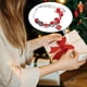 thumbnail image 5 of Pulsera navideña para mujer, pulsera colgante con dije de cuentas navideñas, pulsera de cadena de serpiente, regalo de joyería navideña, 21 cm, 5 of 7